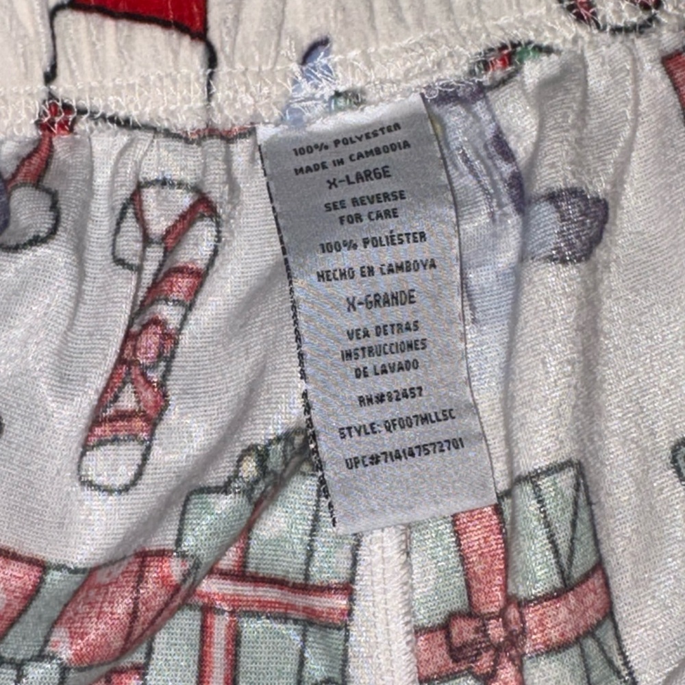 Bluey licensed 2-piece Christmas pajama set xl men women top bottoms xl - Picture 7 of 9